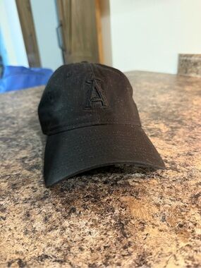 Black Los Angeles 'A' Baseball Cap - Unbranded